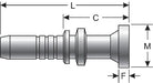 Hydraulic Coupling / Adapter Gates 83068