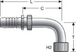 Hydraulic Coupling / Adapter Gates 83149