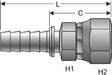 Hydraulic Coupling / Adapter Gates 83603