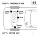 Manual Transmission Mount Anchor 8604
