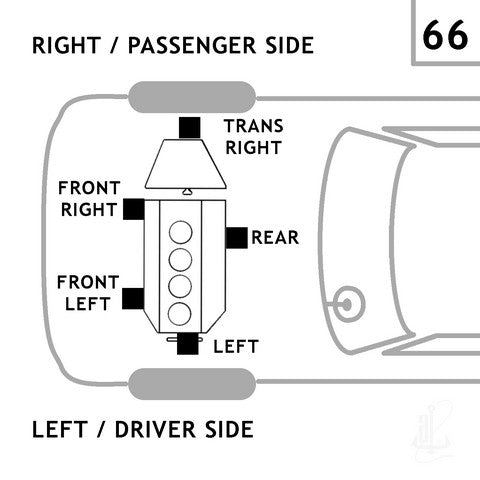 Engine Mount Anchor 8894