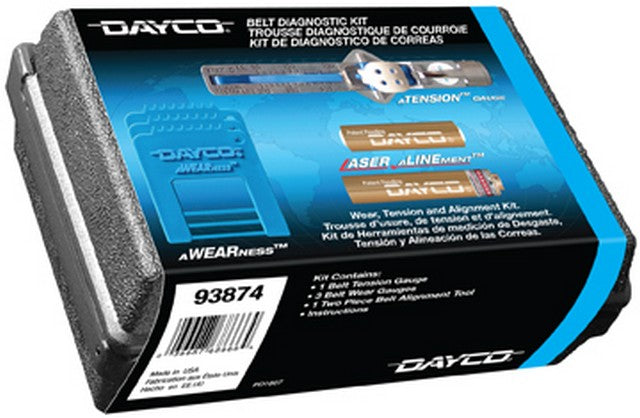 Belt Size Gauge Dayco 93874
