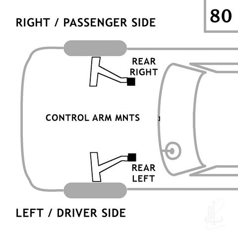 Suspension Control Arm Bushing Anchor 9401