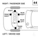 Manual Transmission Mount Anchor 9586