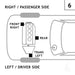 Manual Transmission Mount Anchor 9917