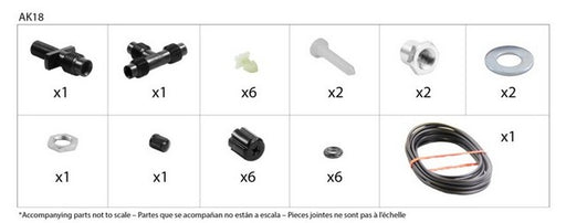 Suspension Shock Absorber Air Hose Kit Monroe AK18