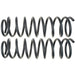 Coil Spring Set Moog Chassis 81222