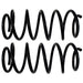Coil Spring Set Moog Chassis 81608