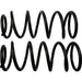 Coil Spring Set Moog Chassis 81751