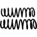Coil Spring Set Moog Chassis 81752
