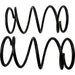 Coil Spring Set Moog Chassis 81757
