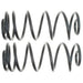 Coil Spring Set Moog Chassis CC81063