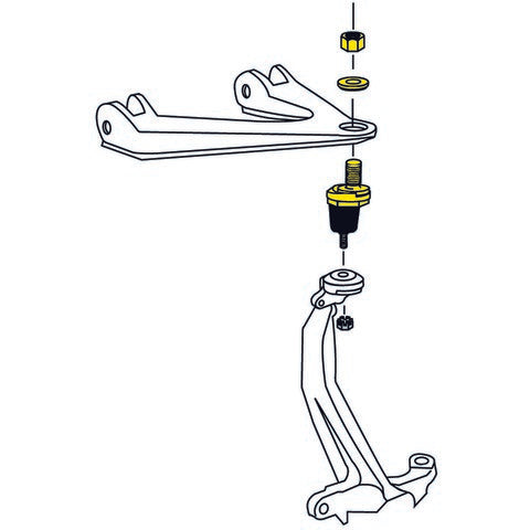 Suspension Ball Joint Moog Chassis K7451