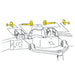 Alignment Caster/Camber Kit Moog Chassis K80065
