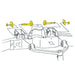 Alignment Caster/Camber Kit Moog Chassis K8674
