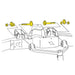 Alignment Caster/Camber Kit Moog Chassis K8740
