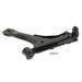 Suspension Control Arm and Ball Joint Assembly Moog Chassis RK620271