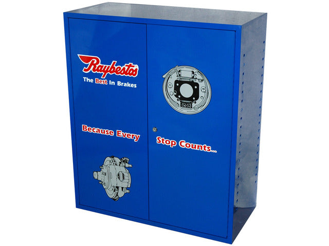 Storage Cabinet Base with Product Assortment Raybestos Brakes BP51K