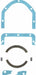 Engine Crankshaft Seal Kit Felpro BS 40022