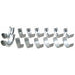 Engine Crankshaft Main Bearing Set Sealed Power 4124MA 10