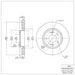 Disc Brake Rotor Dynamic Friction 604-03020