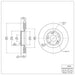 Disc Brake Rotor Dynamic Friction 604-03030