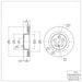 Disc Brake Rotor Dynamic Friction 604-11015