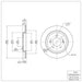 Disc Brake Rotor Dynamic Friction 604-21014