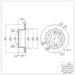 Disc Brake Rotor Dynamic Friction 604-21021