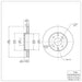 Disc Brake Rotor Dynamic Friction 604-27026