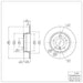 Disc Brake Rotor Dynamic Friction 604-31028