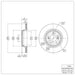 Disc Brake Rotor Dynamic Friction 604-31050