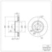 Disc Brake Rotor Dynamic Friction 604-31063