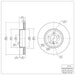 Disc Brake Rotor Dynamic Friction 604-31114