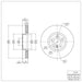 Disc Brake Rotor Dynamic Friction 604-31142