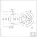 Disc Brake Rotor Dynamic Friction 604-32000