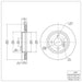 Disc Brake Rotor Dynamic Friction 604-32001