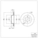 Disc Brake Rotor Dynamic Friction 604-40084