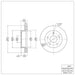 Disc Brake Rotor Dynamic Friction 604-40092