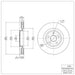 Disc Brake Rotor Dynamic Friction 604-42009