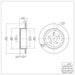 Disc Brake Rotor Dynamic Friction 604-42019