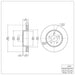Disc Brake Rotor Dynamic Friction 604-42020
