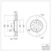 Disc Brake Rotor Dynamic Friction 604-46013