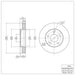 Disc Brake Rotor Dynamic Friction 604-47026