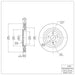 Disc Brake Rotor Dynamic Friction 604-47039