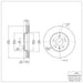Disc Brake Rotor Dynamic Friction 604-47070