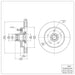 Disc Brake Rotor Dynamic Friction 604-48022