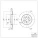 Disc Brake Rotor Dynamic Friction 604-54088