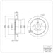 Disc Brake Rotor Dynamic Friction 604-54173