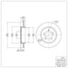 Disc Brake Rotor Dynamic Friction 604-54178
